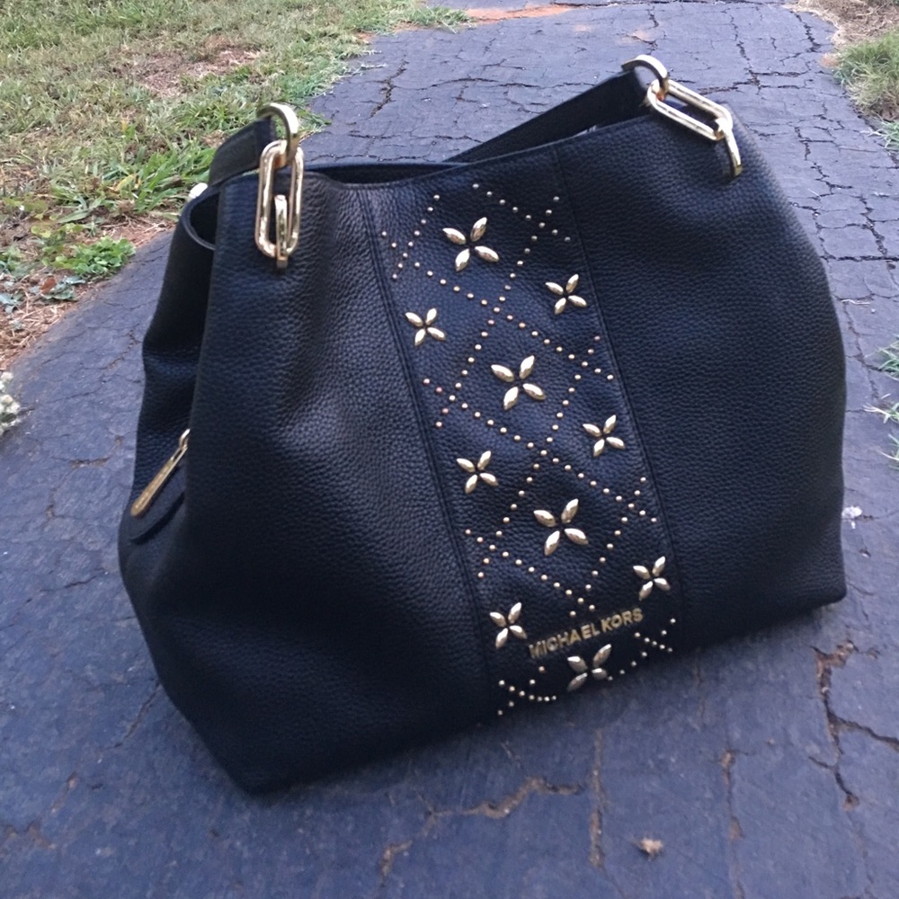 NWT MICHAEL KORS LEATHER SHOULDER PURSE